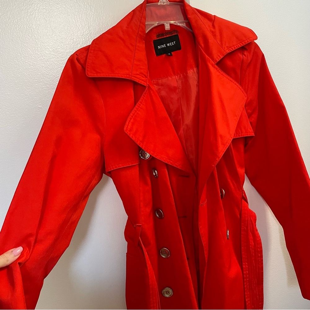 NINE WEST RED COAT